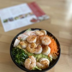 Pokeyaki Japanese Grill - Shrimp Poke Bowl