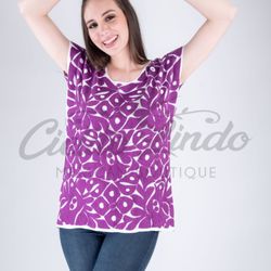 Cielito Lindo Mexican Boutique - Jalapa Blouse available in many colors S up to L