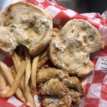 The Old Drive In - Fried catfish po-boy combo - American Near Me - Buchanan Dam, Texas The Old Drive In - Fried catfish po-boy combo - American Near Me - Buchanan Dam, Texas