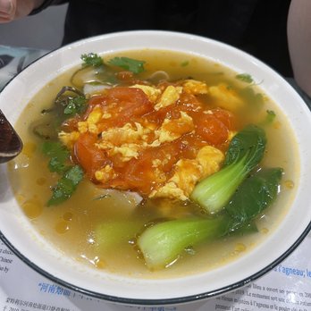 Lotus Bleu - Tomato and Egg Noodle Soup - Chinese Near Me - Montreal, Quebec Lotus Bleu - Tomato and Egg Noodle Soup - Chinese Near Me - Montreal, Quebec