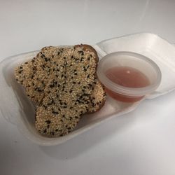 New Skirving Chinese Take Away - Unique sesame prawn on toast