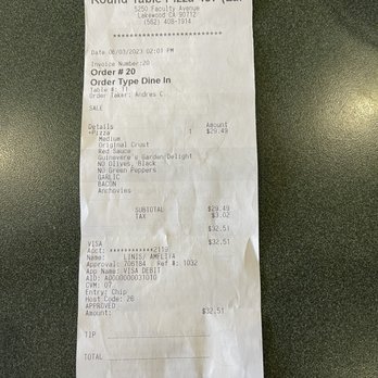 Round Table Pizza - We ordered at 2:01 - Pizza Near Me - Lakewood, California Round Table Pizza - We ordered at 2:01 - Pizza Near Me - Lakewood, California