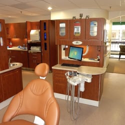 Fashion Isle Smiles - One of our clean, comfortable dental chairs, complete with optional massage feature and heating!