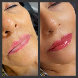 Permanent Makeup by Ally - Lip Blushing ~ color correction and color perfection