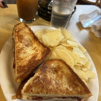Trident Booksellers & Café - Their version of a turkey gobbler on challah  bread - Bookstores Near Me - Boston, Massachusetts