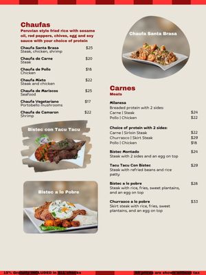Menu photo 5 Santa Brasa Clifton, NJ