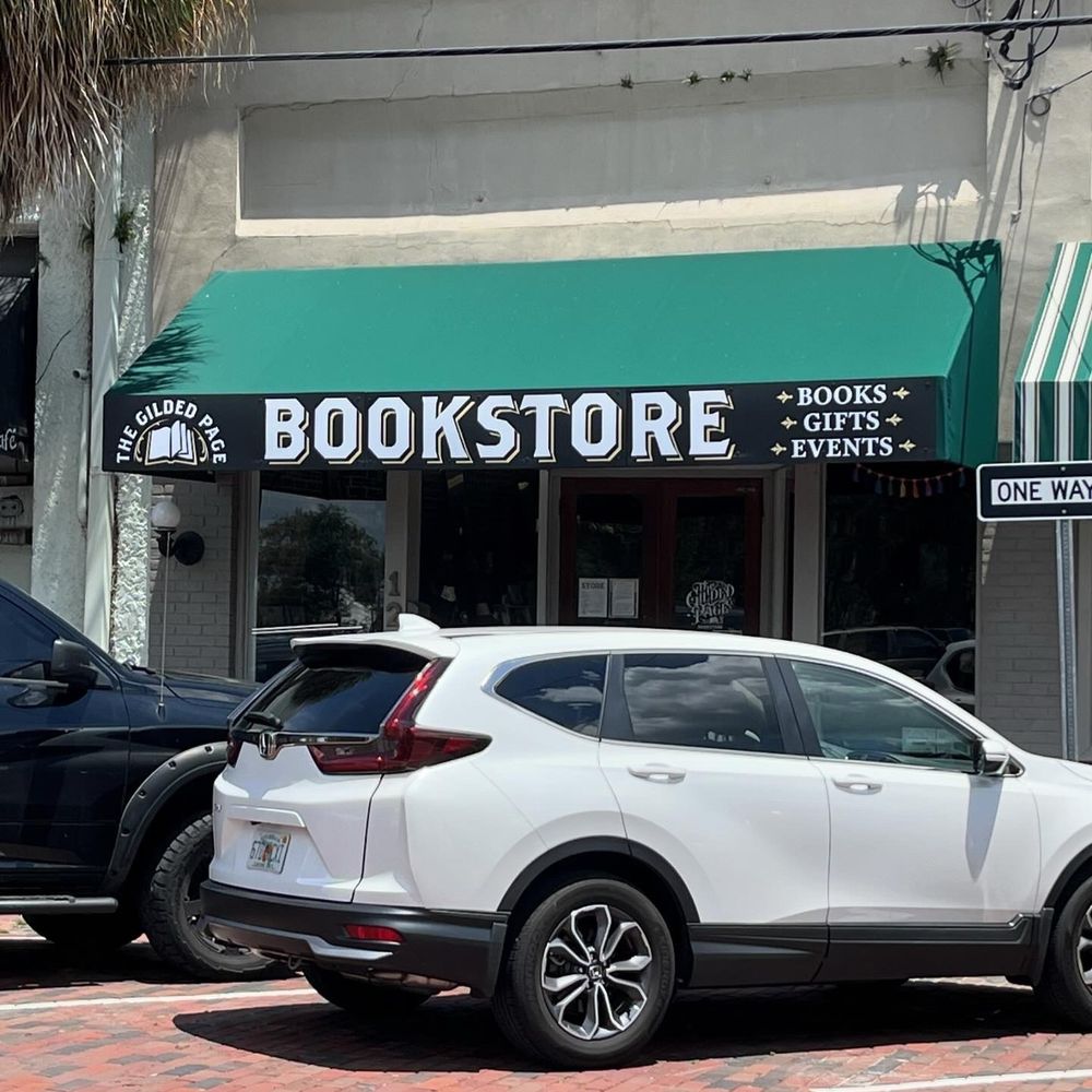 The Gilded Page - Front entrance - Bookstores Near Me - Tarpon Springs, Florida The Gilded Page - Front entrance - Bookstores Near Me - Tarpon Springs, Florida