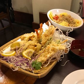 Okiren - Tempura variado y un plato con arroz - Japanese Near Me - Buenos Aires, C