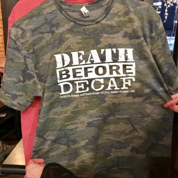 Mains Treat Coffeehouse - Cute shirt(s) sold near the front entrance - Coffee & Tea Near Me - Romeo, Michigan Mains Treat Coffeehouse - Cute shirt(s) sold near the front entrance - Coffee & Tea Near Me - Romeo, Michigan