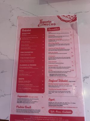 Menu photo 1 Taquero Mucho Austin, TX Menu photo 1 Taquero Mucho Austin, TX