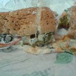 Sometimes you can get really lucky to get a really messy sandwich