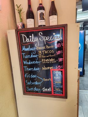 Menu photo 5 Andale!! Tacoma, WA
