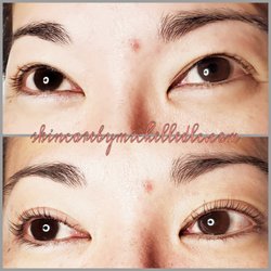 Skincare by Michelle DLC - Enhance your natural lashes with a 'lash lift', before & after...
