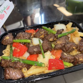 Ghien Mi Go - Bu luc lac with pasta - Noodles Near Me - Westminster, California