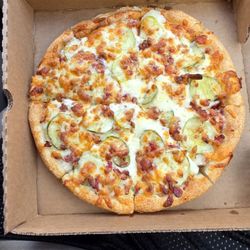 North Brookfield Pizza Palace - Pickle pizza