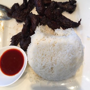 Baan Thai - Beef jerky with tamarind sauce - Thai Near Me - Panorama City, California
