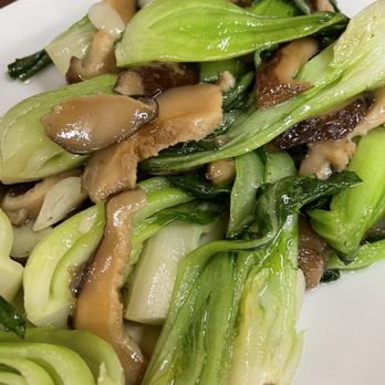 Yummy Yummy - Bok Choy with shiitake mushrooms - Chinese Near Me - Corvallis, Oregon Yummy Yummy - Bok Choy with shiitake mushrooms - Chinese Near Me - Corvallis, Oregon