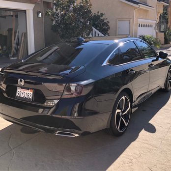 Next Level Window Tinting - 2022 Honda Accord Sport 2.0T (Tinted) - Car Window Tinting Near Me Next Level Window Tinting - 2022 Honda Accord Sport 2.0T (Tinted) - Car Window Tinting Near Me