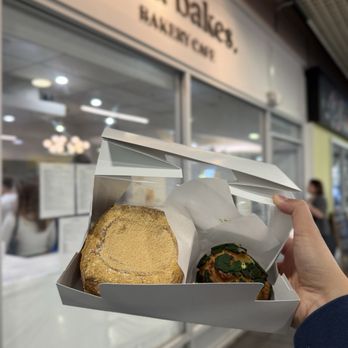Jina Bakes - Injeolmi Croissant and Matcha Cream Puff - Bakeries Near Me - San Francisco, California Jina Bakes - Injeolmi Croissant and Matcha Cream Puff - Bakeries Near Me - San Francisco, California