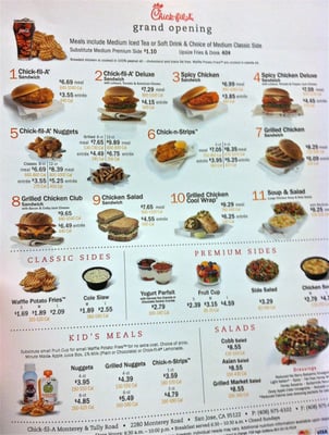 Menu photo 8 Chick-fil-A San Jose, CA