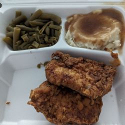 Surf and Turf Lodge - My "3 PC chicken"