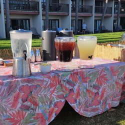 They have their drinks too