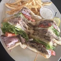 Tri tip sandwich