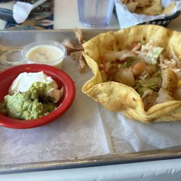 Taco salad with shrimp Taco salad with shrimp