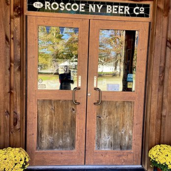 Roscoe Beer Company - Entrance door - Breweries Near Me - Roscoe, New York