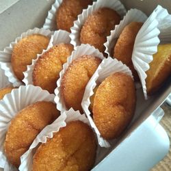 Orange cheesecakes