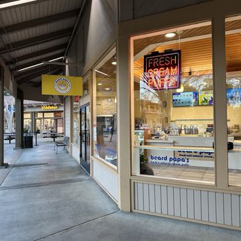 Beard Papa's - Storefront - Desserts Near Me - Cupertino, California Beard Papa's - Storefront - Desserts Near Me - Cupertino, California