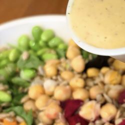 Green District Salads - Downtown Louisville - Dressing to a great salad.