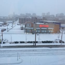 Walgreens - Wags on a snowy day!