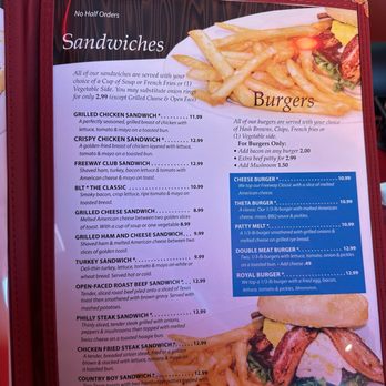 Freeway Café - Menu - Salad Near Me - Tulsa, Oklahoma