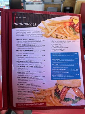 Menu photo 5 Freeway Café Tulsa, OK
