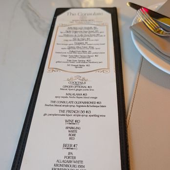The Consulate - Midtown - Happy hour menu - French Near Me - New York, New York The Consulate - Midtown - Happy hour menu - French Near Me - New York, New York