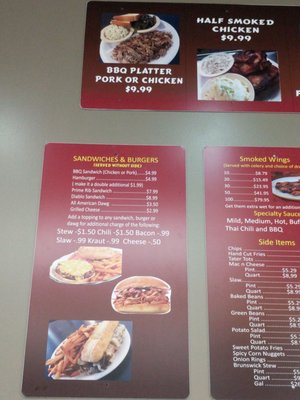 Menu photo 2 Stateline BBQ Tallapoosa, GA