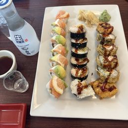 Wyoming State Roll, Shrimp Tempura Roll, New Mexico State Roll 10/10 recommend. Hidden gem. Wyoming State Roll, Shrimp Tempura Roll, New Mexico State Roll 10/10 recommend. Hidden gem.