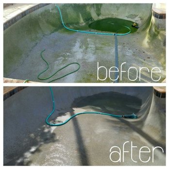 Copper Pools - Acid wash on a green pool. - Pool Cleaners Near Me Copper Pools - Acid wash on a green pool. - Pool Cleaners Near Me