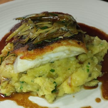 Bread Street Kitchen - Roasted cod - British Near Me - London, XGL