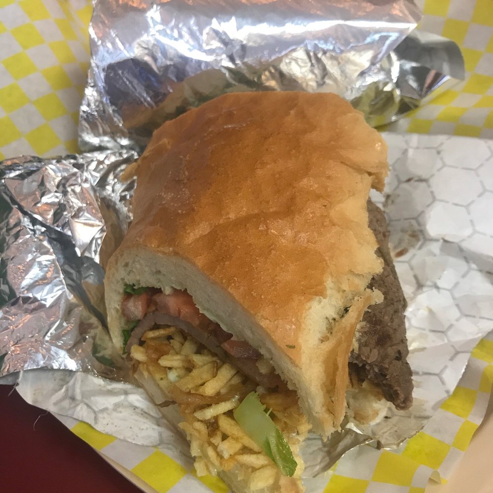 Steak sandwich! Steak sandwich!