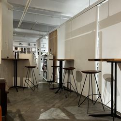 Usagi NY - Bar tables inside