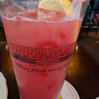 Pappadeaux Seafood Kitchen - Strawberry lemonade - Seafood Near Me - Dallas, Texas Pappadeaux Seafood Kitchen - Strawberry lemonade - Seafood Near Me - Dallas, Texas