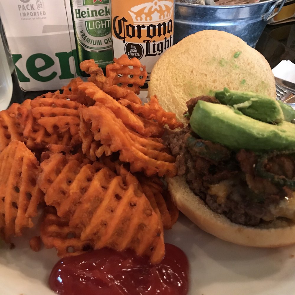 The Committed Pig - Jalapeño burger added avocados. Also this place is BYOB!! - Breakfast & Brunch Near Me - Morristown, New Jersey The Committed Pig - Jalapeño burger added avocados. Also this place is BYOB!! - Breakfast & Brunch Near Me - Morristown, New Jersey