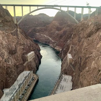 Hoover Dam - Looking over the dam - Landmarks & Historical Buildings Near Me - Boulder City, Nevada