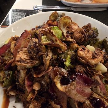 Independence Prime - Brussel Sprouts w/ Candied Bacon, Walnuts, Pear & Balsamic - New American Near Me - Philadelphia, Pennsylvania Independence Prime - Brussel Sprouts w/ Candied Bacon, Walnuts, Pear & Balsamic - New American Near Me - Philadelphia, Pennsylvania