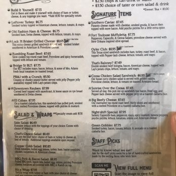 Copper House Deli - Menu - Delis Near Me - Wetumpka, Alabama