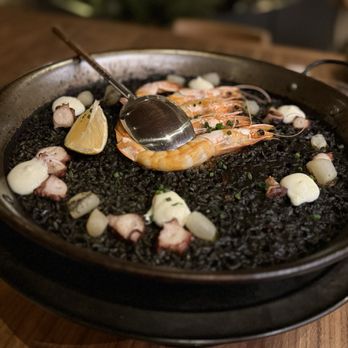Telefèric Barcelona - Paella Negra - Spanish Near Me - Roseville, California