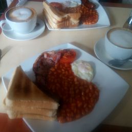 Two traditional breakfast Two traditional breakfast