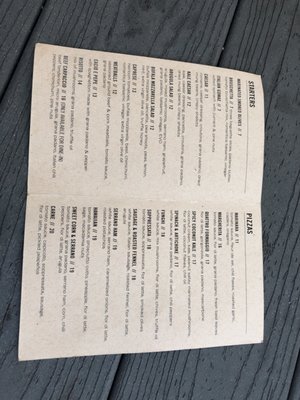 Menu photo 2 Pizza Carano Vancouver, BC